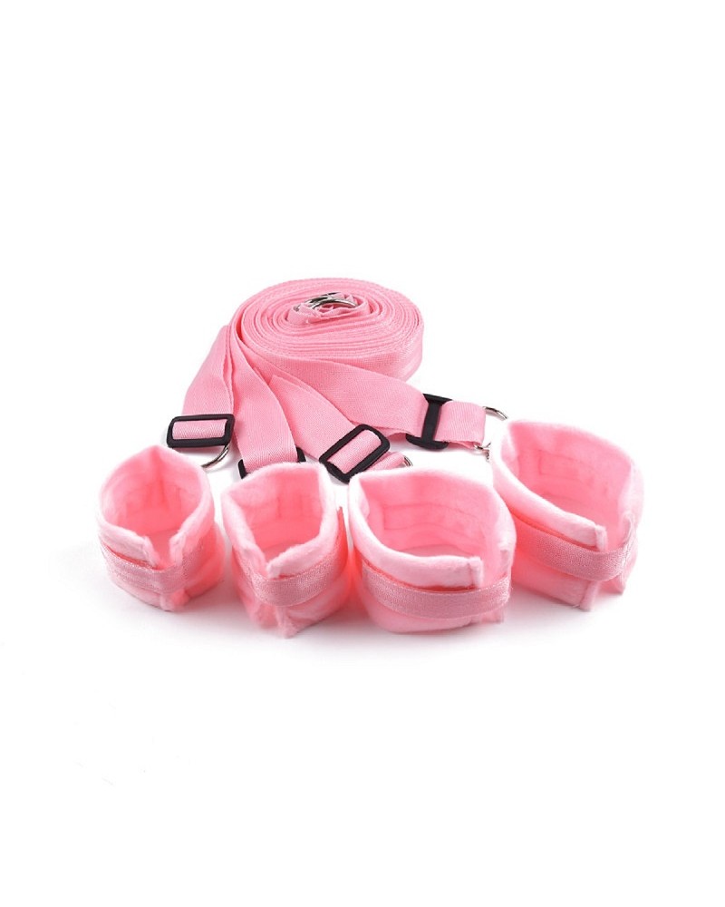 Ophelia's Dream Toys - Under Mattress Restraint Set - Pink