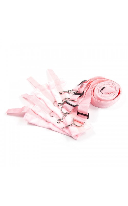 Ophelia's Dream Toys - Under Mattress Restraint Set - Pink