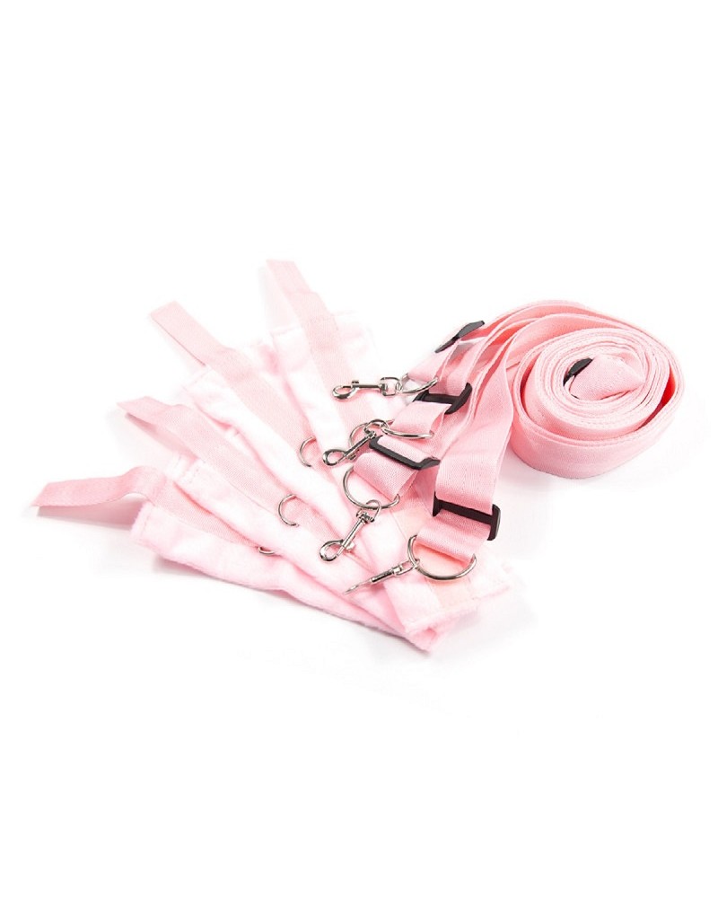 Ophelia's Dream Toys - Under Mattress Restraint Set - Pink