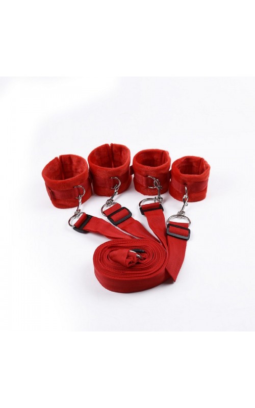 Ophelia's Dream Toys - Under Mattress Restraint Set - Red
