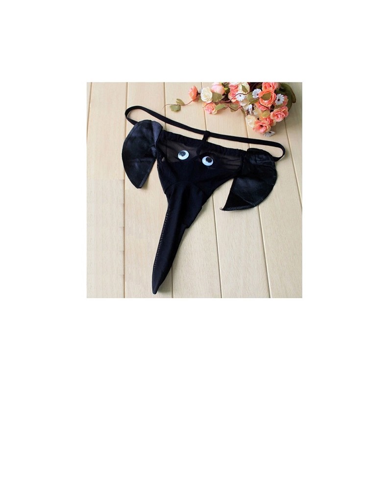 Ophelia's Dream Lingerie- Black Elephant string