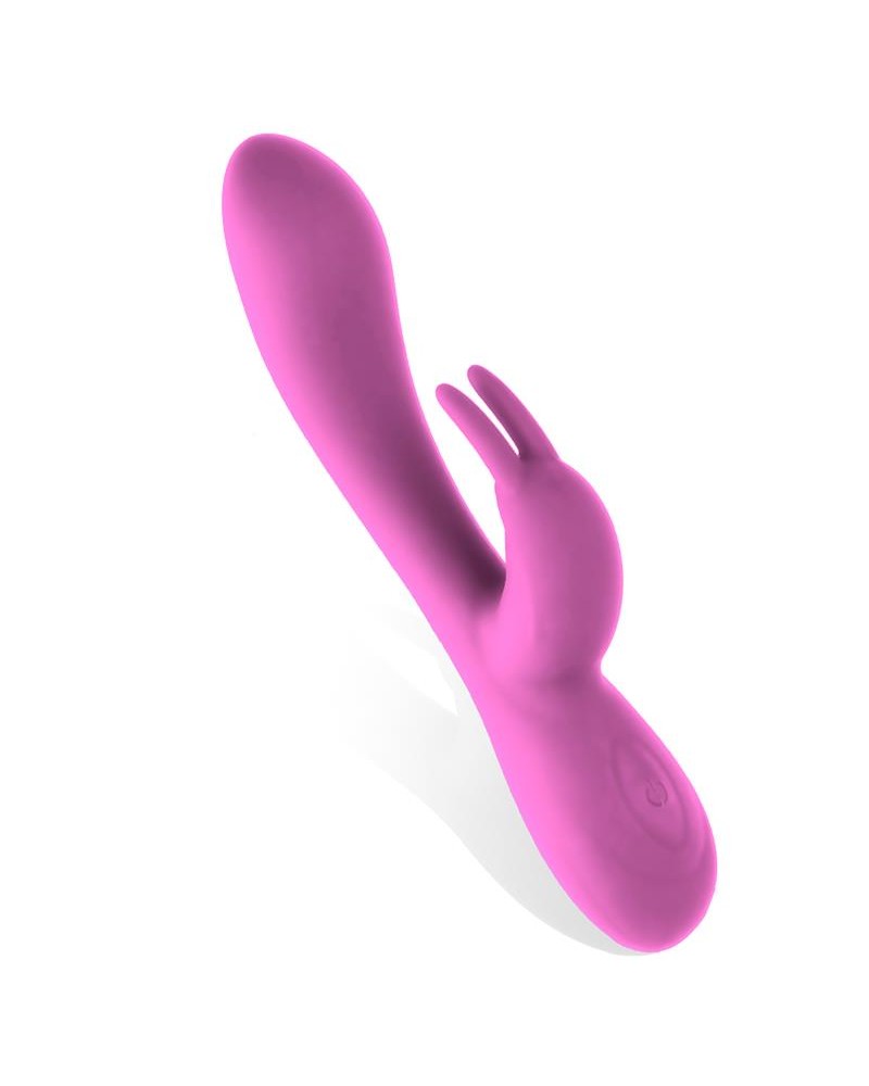 Mauve Unibody Liquefied Silicone Vibe USB Pink
