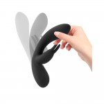 Noir Vibe Injected Liquid Silicone 2 Motors USB