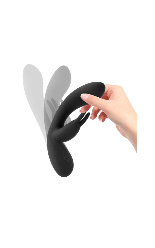 Noir Vibe Injected Liquid Silicone 2 Motors USB