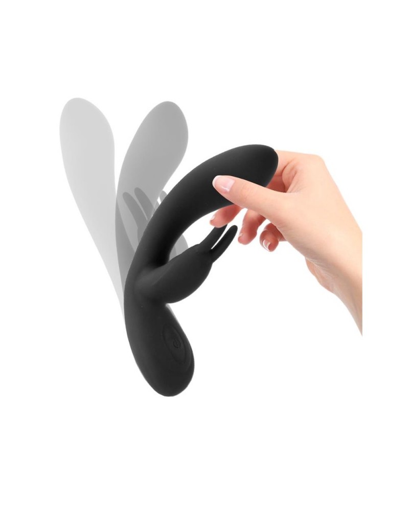 Noir Vibe Injected Liquid Silicone 2 Motors USB