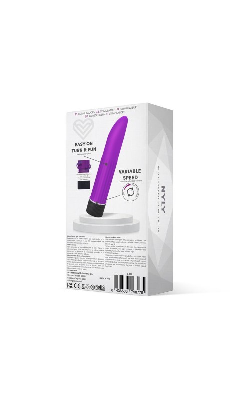 Nyly Multi-Speed Stimulator Purple