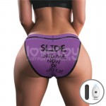 Printed Vibrating Sexy Panties 24-27"	