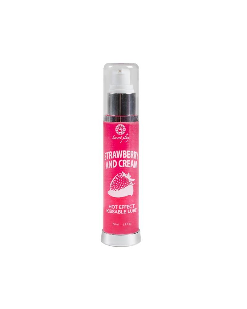 Secret Play Hot Effect Strawberry with Cream Lubricant 50 ml	