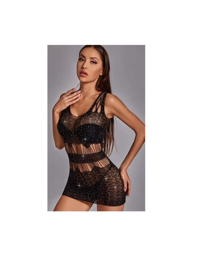 Ophelia's Dream Lingerie- Shiny Fishnet Dress