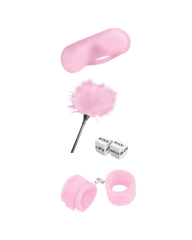 Starters Bondage Set 4 Pieces Pink Starters Bondage Set 4 Pieces Pink