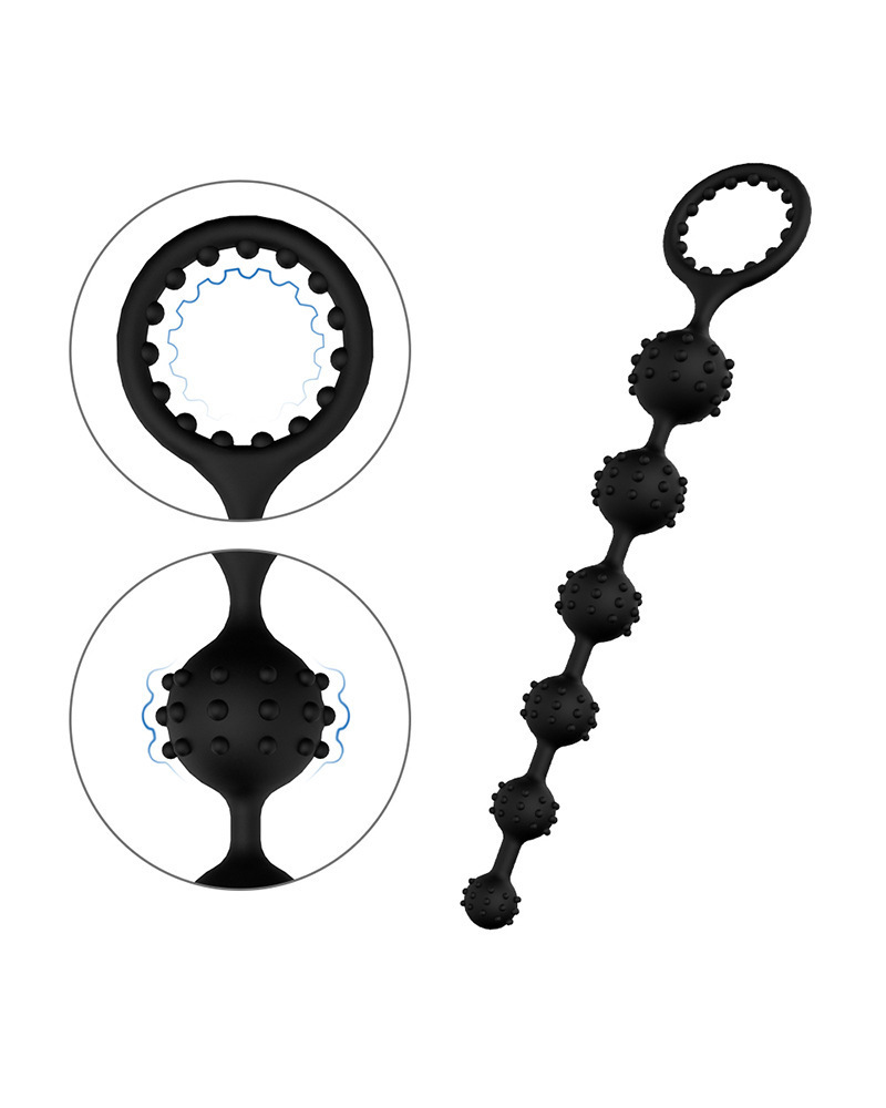 Ophelia's Dream Toys - Toto anal beads with ring