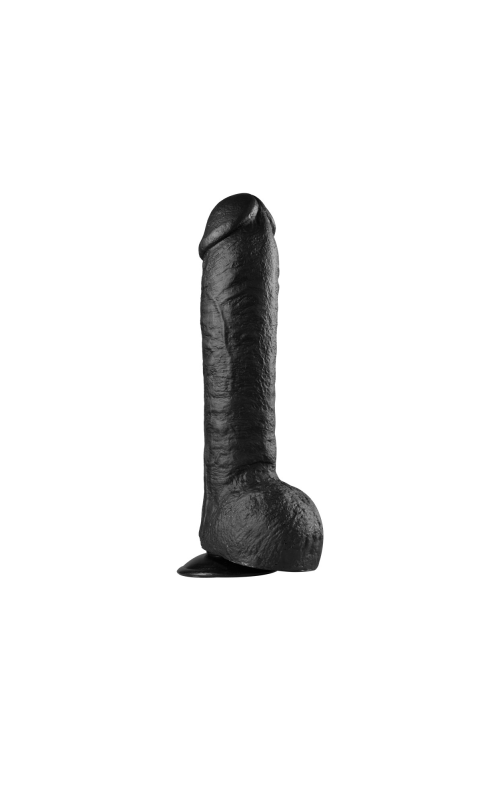 Ophelia's Dream Toys- Realistic Dildo Black 31cm