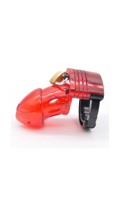 Ophelia's Dream Toys- Chastity Cage Red