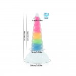 Ophelia's Dream Toys- Luminescent Rainbow Dildo Ophelia's Dream Toys- Luminescent Rainbow Dildo