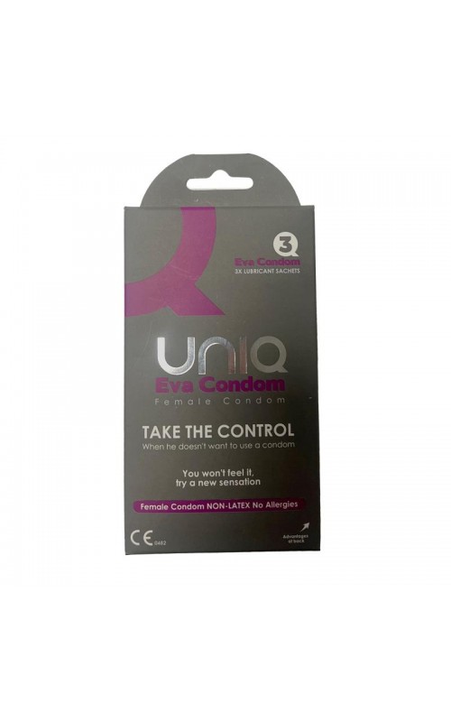 Eva Female Condoms No Latex 3 pcs	