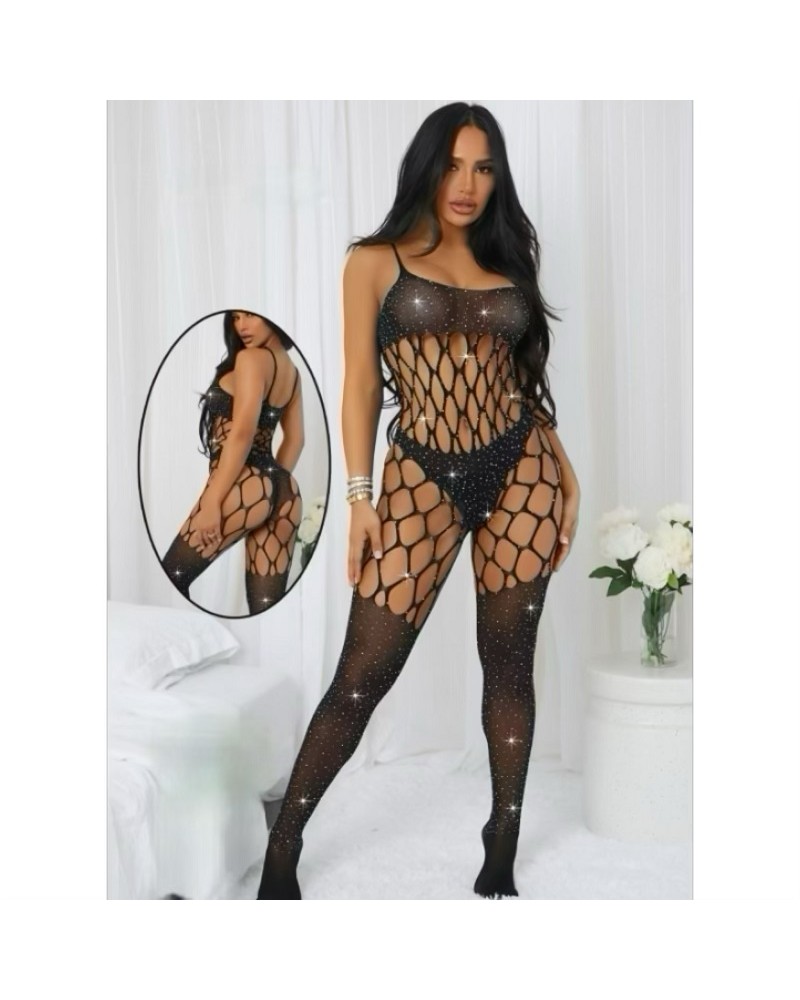 Ophelia's Dream Lingerie - Shiny Fishnet Catsuit