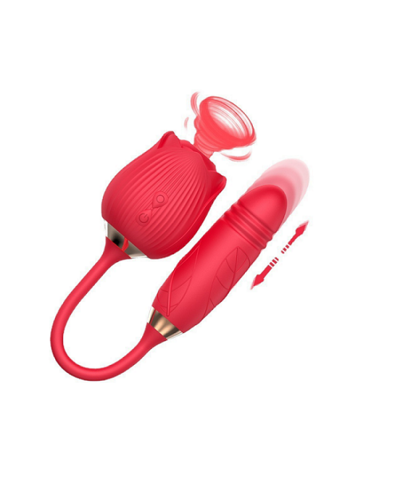 Ophelia's Dream Toys - Rose Double Vibrator Ophelia's Dream Toys - Rose Double Vibrator