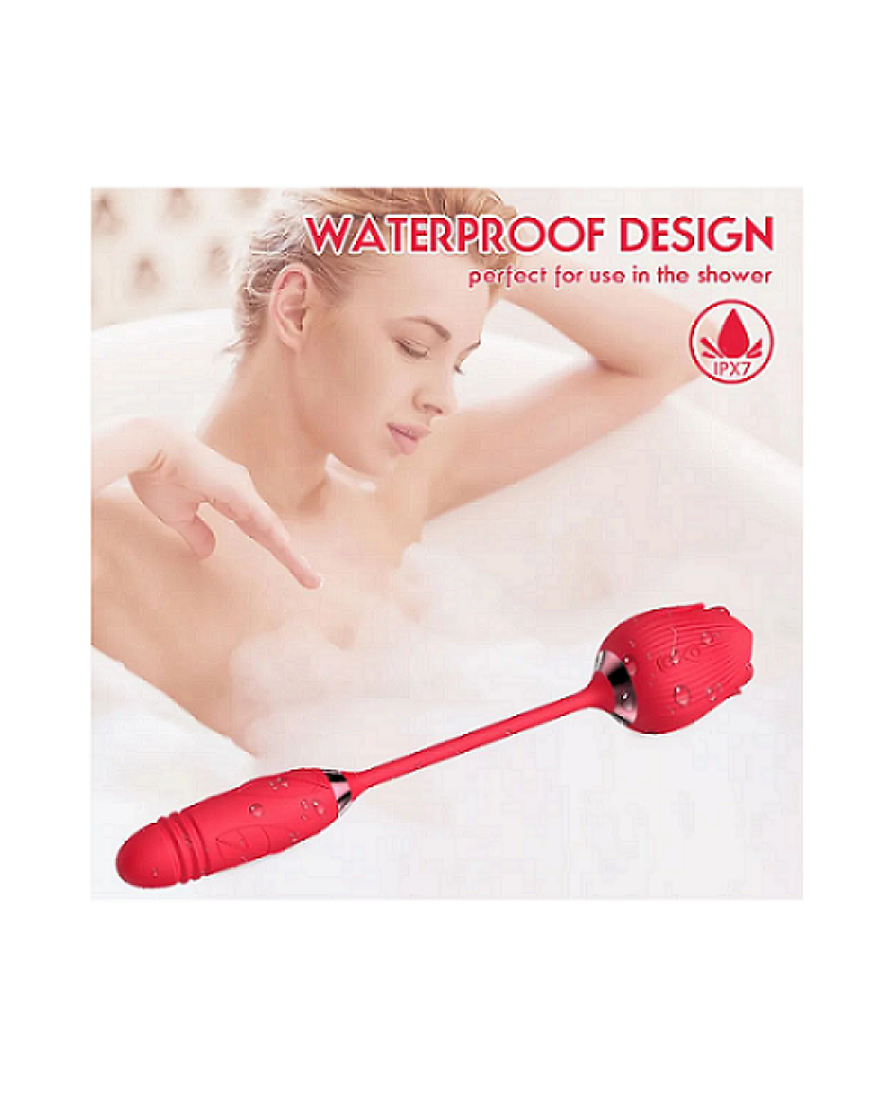 Ophelia's Dream Toys - Rose Double Vibrator Ophelia's Dream Toys - Rose Double Vibrator