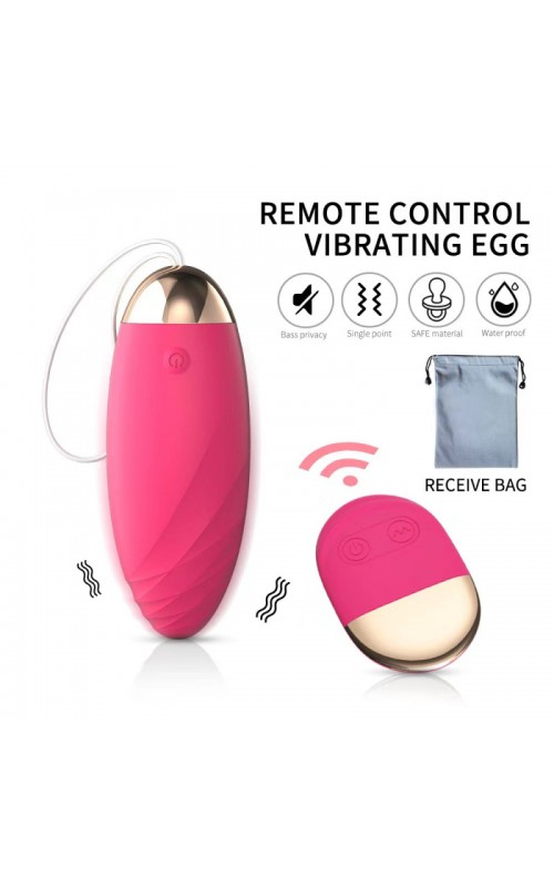 Ophelia's Dream Toys- Remote Control Vibrating Egg - Fuksia