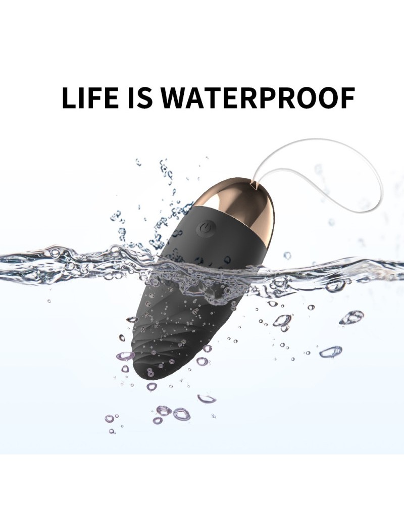 Ophelia's Dream Toys- Remote Control Vibrating Egg Murney - Black Ophelia's Dream Toys- Remote Control Vibrating Egg Murney - Black