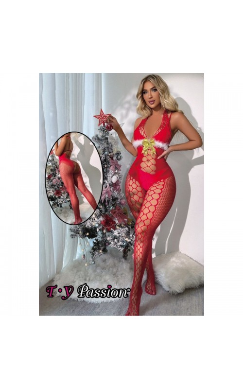 Ophelia's Dream Lingerie - Christmas Catsuit