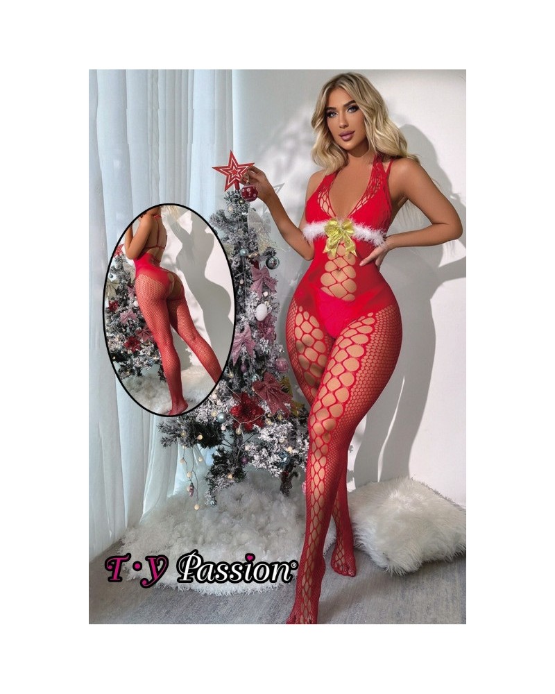 Ophelia's Dream Lingerie - Christmas Catsuit
