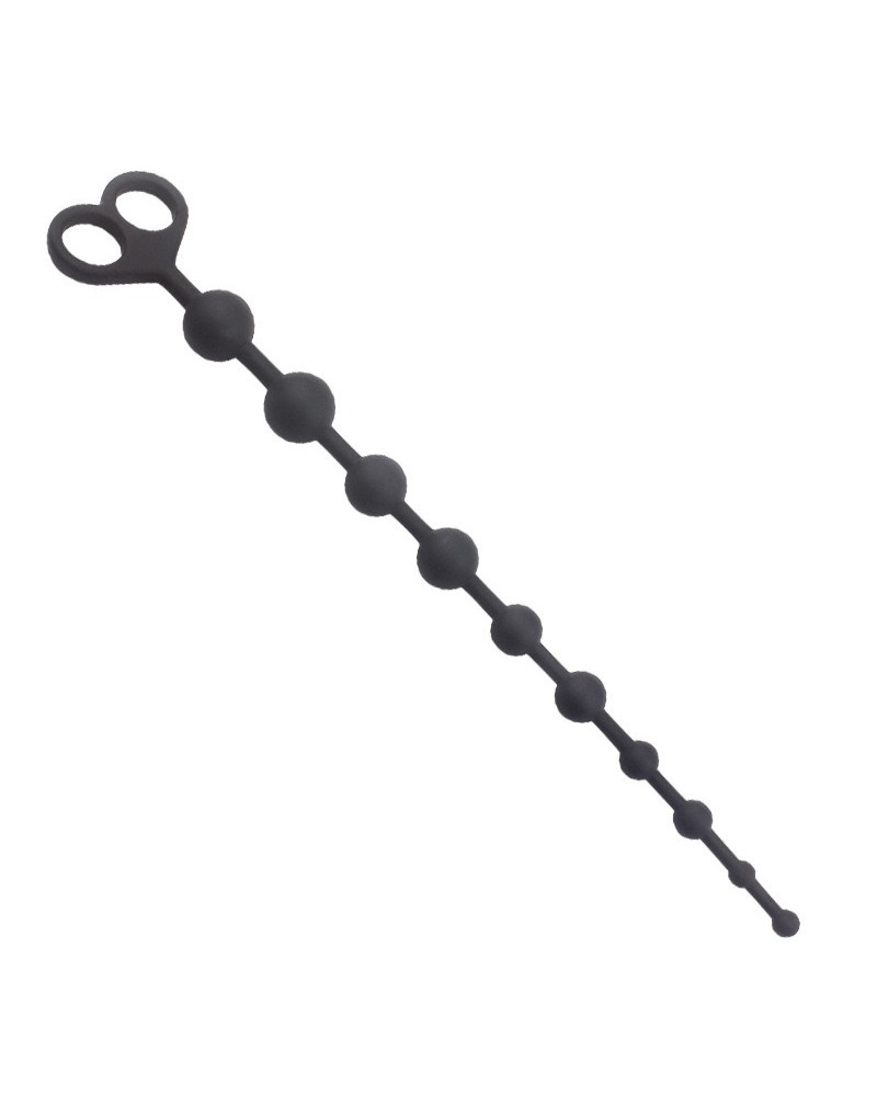 Ophelia's Dream Toys- Black Anal Beads