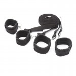 Ophelia's Dream Toys - Under Mattress Restraint Set - Black Ophelia's Dream Toys - Under Mattress Restraint Set - Black
