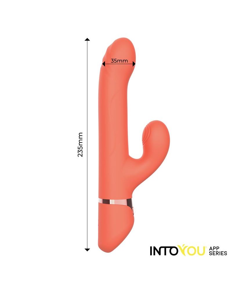 Mindy Vibe with Up and Down Beads Ring, Finger and Pulsation with APP