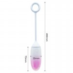 Vibrating Egg with APP Double Layer Silicone Pink/Blue	