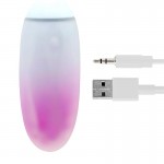 Vibrating Egg with APP Double Layer Silicone Pink/Blue	