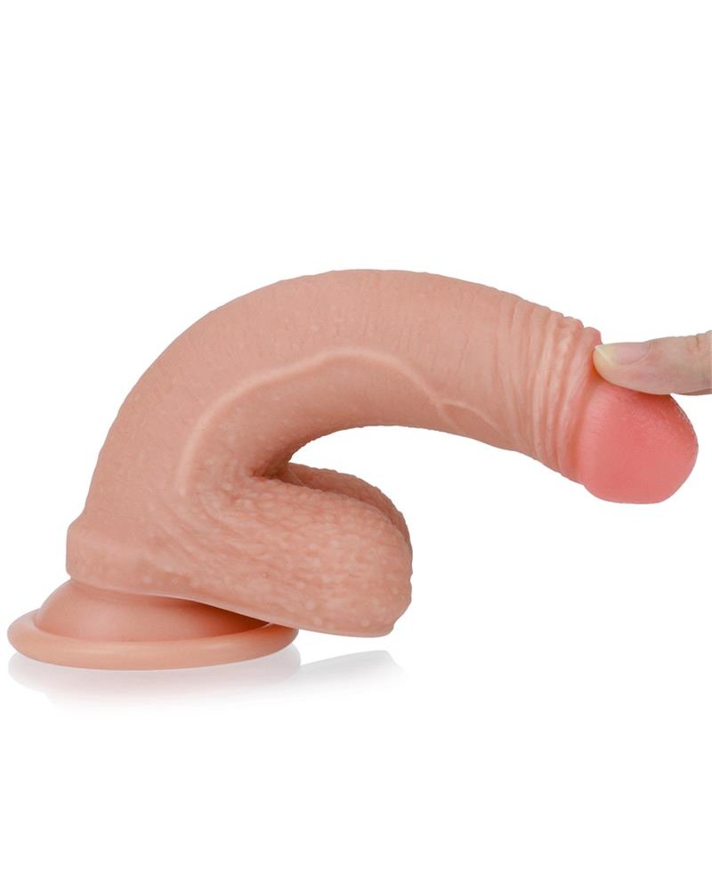 LOVETOY Dildo Nature 7" Liquid Silicone Flesh