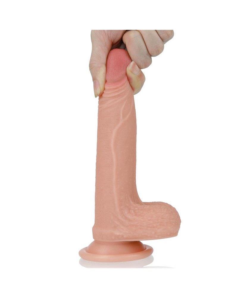 LOVETOY Dildo Nature 7" Liquid Silicone Flesh