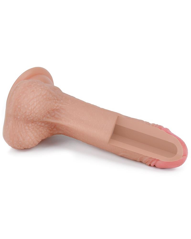 LOVETOY Dildo Nature 7" Liquid Silicone Flesh