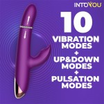 Sendel Vibe with Up and Down Internal Beads Ring and Pulsation with App	