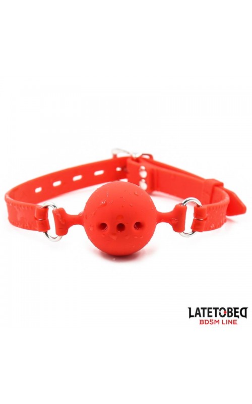 Breathable Silicone Ball Gag S - 4 cm