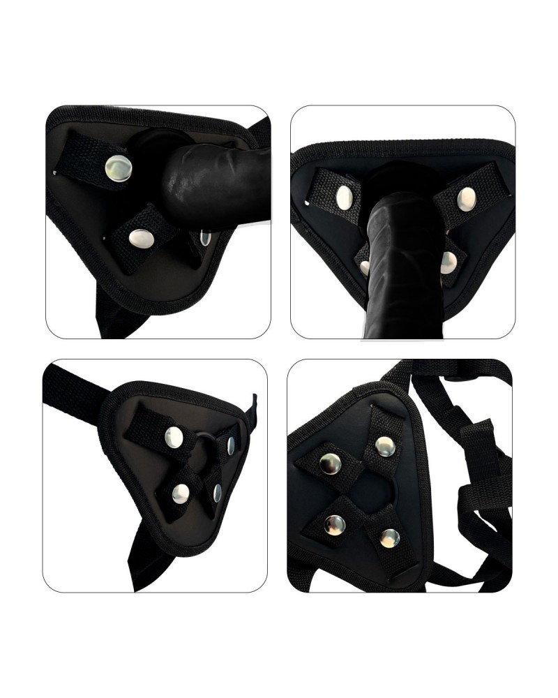 Ophelia's Dream Toys - Harness Series Mars Dildo Black