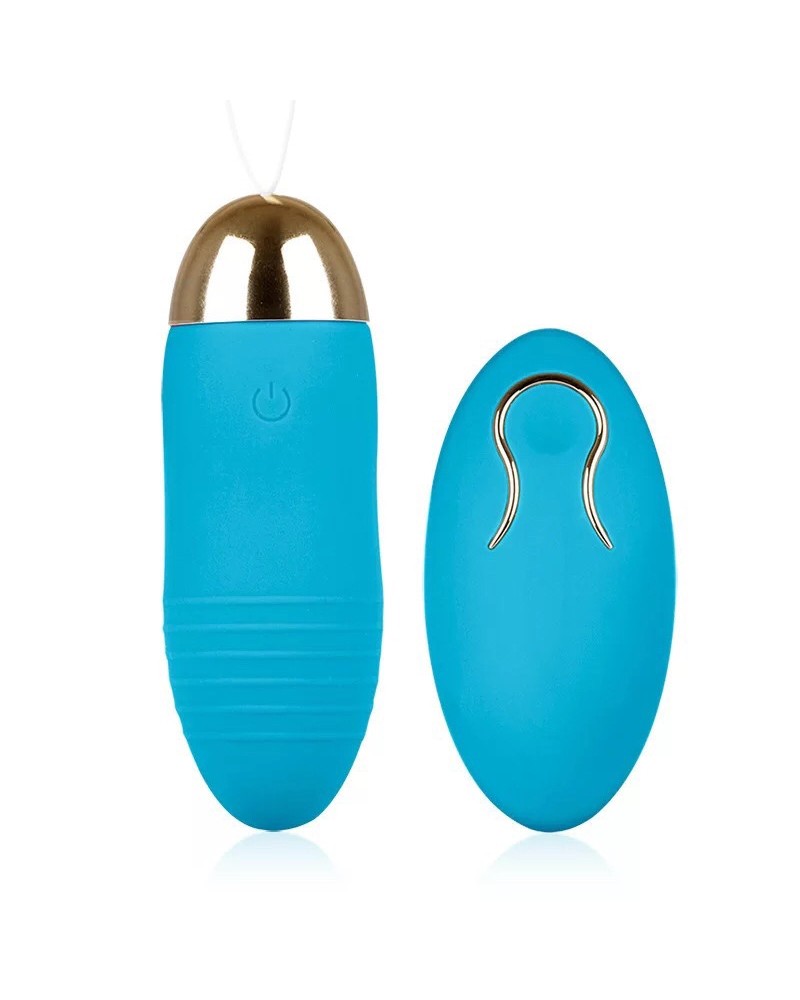Ophelia's Dream Toys- Remote Control Vibrating Egg - Blue