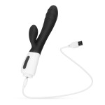 Teazers Rabbit Vibrator - Black Teazers Rabbit Vibrator - Black