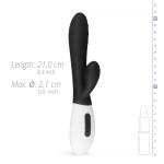 Teazers Rabbit Vibrator - Black Teazers Rabbit Vibrator - Black