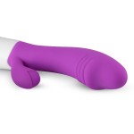 Realistic Rabbit Vibrator - Purple Realistic Rabbit Vibrator - Purple