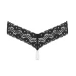 Underneath - Crotchless Mira G-string With Pearl Chain Underneath - Crotchless Mira G-string With Pearl Chain