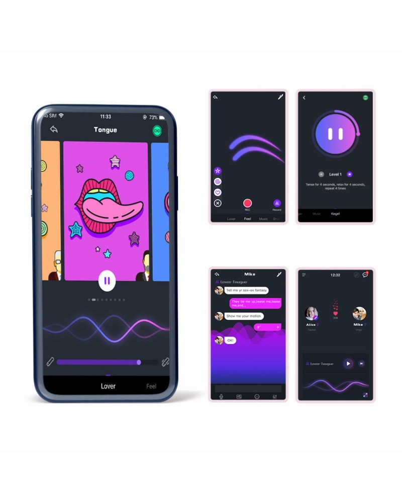 Magic Motion - Duo Smart Kegel Vibrator with Weights - Green