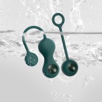 Magic Motion - Duo Smart Kegel Vibrator with Weights - Green