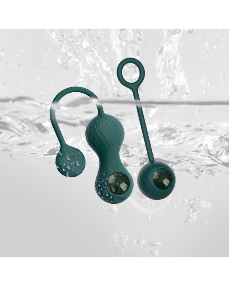 Magic Motion - Duo Smart Kegel Vibrator with Weights - Green