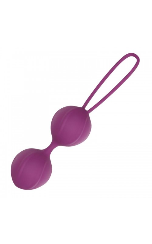 Garbo Double Kegel Ball Silicone Purple	
