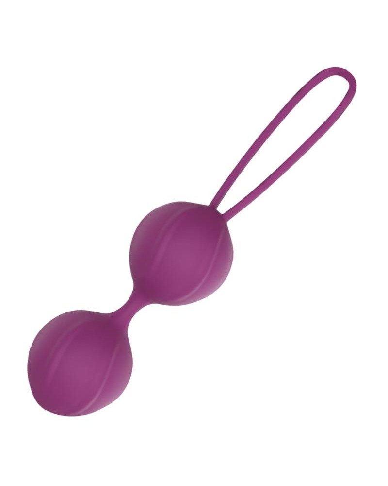 Garbo Double Kegel Ball Silicone Purple	