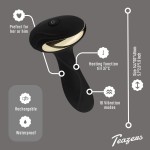 Teazers – Heat Of The Moment Butt Plug Vibrator – Black Teazers – Heat Of The Moment Butt Plug Vibrator – Black