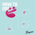 Teazers Couple Vibrator with Remote