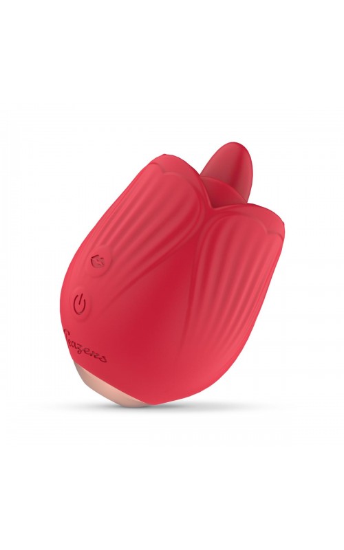 Teazers Rose Vibrator - Licking and Vibrating